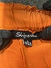 Shinestar 100% Rayon Solid Orange Shorts Size L - photo 3