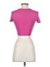 Zara Pink Short Sleeve Turtleneck Size S - photo 2