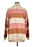 Wishlist Apparel Stripes Tan Pullover Sweater Size L - photo 1