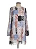 Wilfred 100% Polyester Print Gray Casual Dress Size XS - photo 1