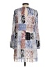 Wilfred 100% Polyester Print Gray Casual Dress Size XS - photo 2