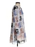 Wilfred 100% Polyester Print Gray Casual Dress Size XS - photo 4