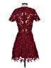 Saylor 100% Polyester Burgundy Cocktail Dress Size S - photo 2