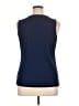 Lands' End Blue Sleeveless Blouse Size 14 - 16 - photo 2