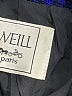 Weill Plaid Blue Blazer Size EU 48 / US 18 - photo 6