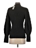 Cable Stitch Black Turtleneck Sweater Size S - photo 2
