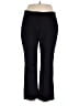 Apt. 9 Solid Black Dress Pants Size 16 - photo 1