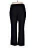 Apt. 9 Solid Black Dress Pants Size 16 - photo 2