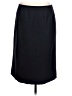 Le Suit 100% Polyester Solid Black Formal Skirt Size 12 - photo 1