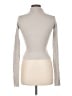GRL Gray Ivory Turtleneck Sweater Size M - photo 2