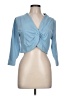 Mountain Lake Blue 3/4 Sleeve Blouse Size L - photo 1