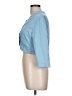 Mountain Lake Blue 3/4 Sleeve Blouse Size L - photo 5