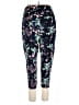 Pop Fit Floral Blue Active Pants Size 3X - photo 2