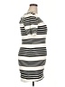 Xhilaration Stripes Ivory Casual Dress Size XXL - photo 4