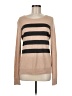 Ann Taylor LOFT Stripes Tan Pullover Sweater Size M - photo 1