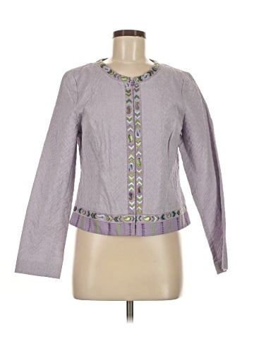Canvas Backs 3/4 Sleeve Blouse (view 1)