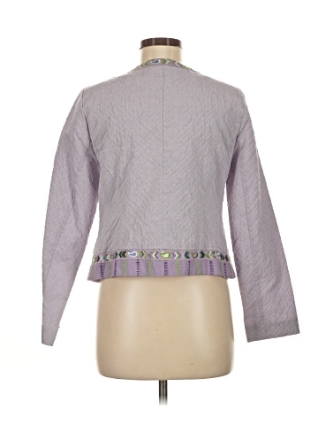 Canvas Backs 3/4 Sleeve Blouse (view 2)
