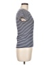 J.Crew Stripes Blue Short Sleeve T-Shirt Size M - photo 4