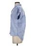 J.Crew 100% Linen Blue Short Sleeve Button-Down Shirt Size XXS (petite) - photo 5