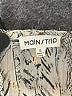 Main Strip 100% Polyester Metallic Silver Casual Dress Size S - photo 7