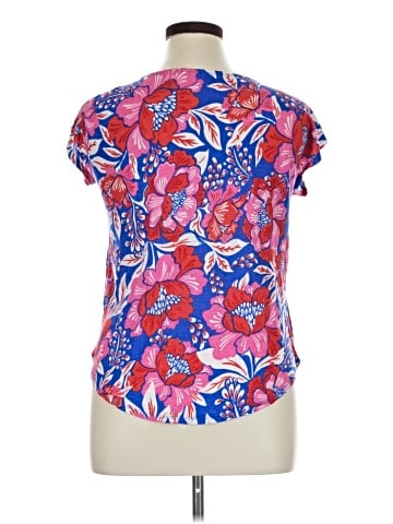 Sigrid Olsen Short Sleeve Blouse (view 2)