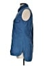 Piazza Sempione Blue Sleeveless Button-Down Shirt Size EU (IT) 48 / US 12 - photo 5