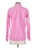 Athleta 100% Linen Color Block Pink Long Sleeve Button-Down Shirt Size XXS - photo 2