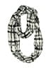 Kohl's 100% Polyester Checkered-gingham Gray Black Scarf One size - photo 1