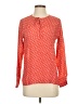 Gap Orange Long Sleeve Blouse Size S - photo 1