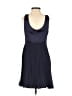 Rampage Solid Blue Casual Dress Size 5 - photo 2