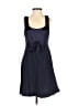 Rampage Solid Blue Casual Dress Size 5 - photo 1