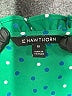 41Hawthorn 100% Polyester Stars Green Short Sleeve Blouse Size 2X - photo 7