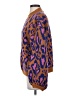 FARM Rio Animal Print Purple Pullover Sweater Size S - photo 5