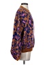 FARM Rio Animal Print Purple Pullover Sweater Size S - photo 4