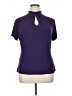 East5th Purple Short Sleeve Turtleneck Size XL - photo 1