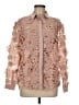 French Connection Tan Long Sleeve Blouse Size 6 - photo 1