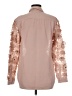 French Connection Tan Long Sleeve Blouse Size 6 - photo 2
