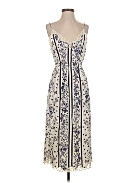 knee length dresses for ladies SANDRO Size 2 Navy Blue Polyester Lace Short Sleeve Boxy Dress Top – Sui  Generis Designer Consignment main image 1