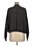 Z Supply Animal Print Gray Pullover Sweater Size M - photo 2