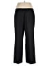 Evan Picone 100% Polyester Chevron-herringbone Black Dress Pants Size 18 - photo 2
