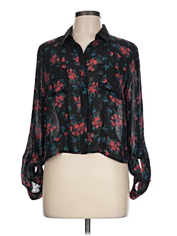 I Heart Ronson Long Sleeve Blouse (view 1)