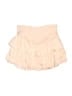 Mustard Seed 100% Polyester Solid Ivory Casual Skirt Size M - photo 1