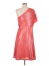 Vineet Bahl 100% Polyester Red Cocktail Dress Size M - photo 2