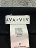 Ava & Viv Solid Black Active Pants Size 0X - photo 7