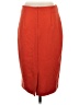 Grace Solid Orange Formal Skirt Size 4 - photo 2