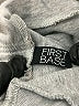 First Base Gray Zip Up Hoodie Size 2 - photo 7