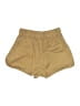 Mable Solid Tan Khaki Shorts Size S - photo 2