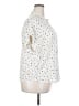 Sweet Rain 100% Polyester Polka Dots Ivory Short Sleeve Blouse Size 2X - photo 4