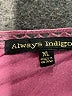 Always Indigo Pink Short Sleeve Blouse Size XL - photo 7