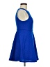 Forever 21 Solid Blue Cocktail Dress Size M - photo 4
